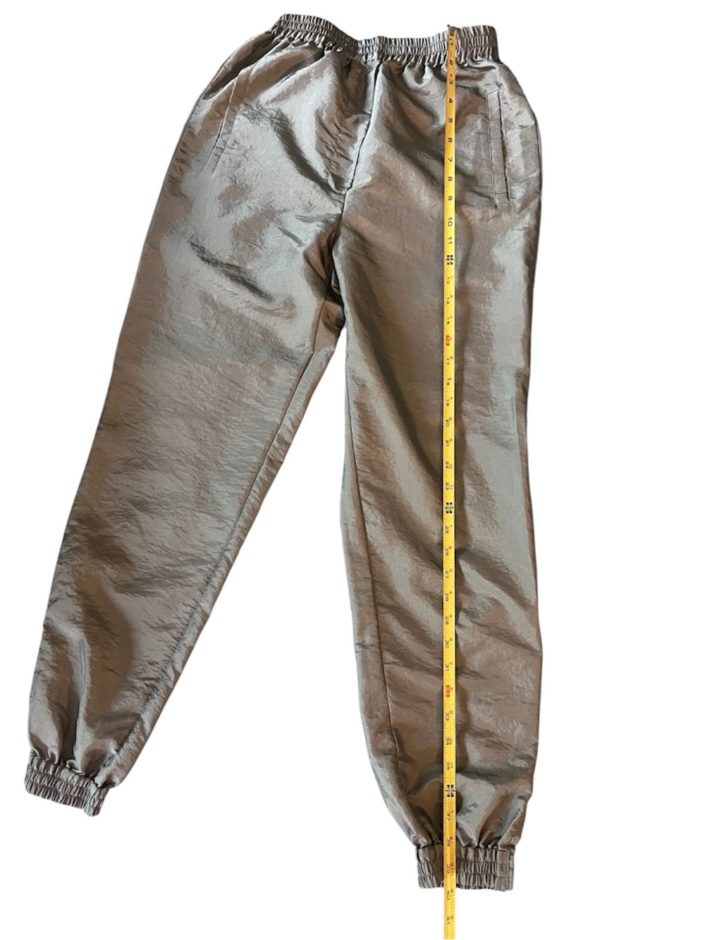 Tibi Crispy Nylon Kat Jogger Size Small in Grey - Picture 12 of 15